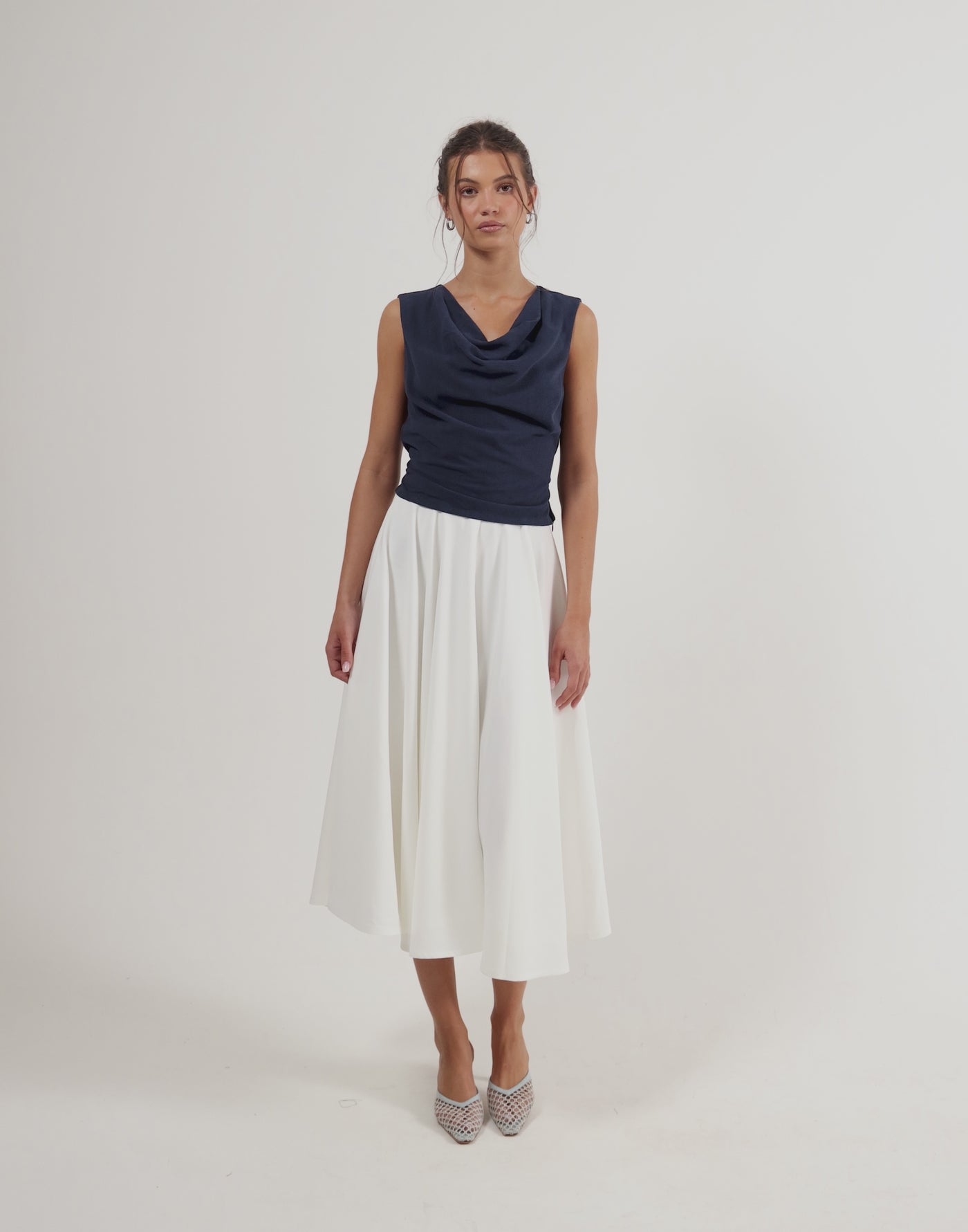 Shoreline Top (Navy)