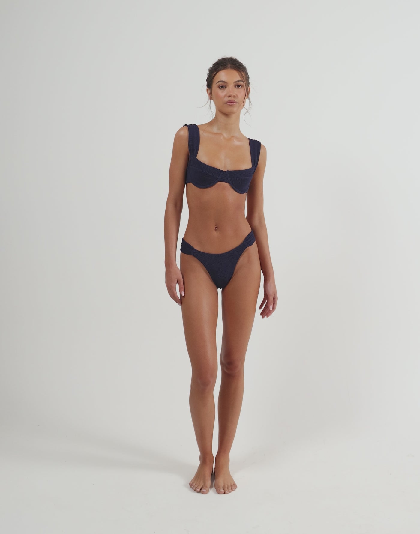 Layla Balconette Bikini Top (Midnight)