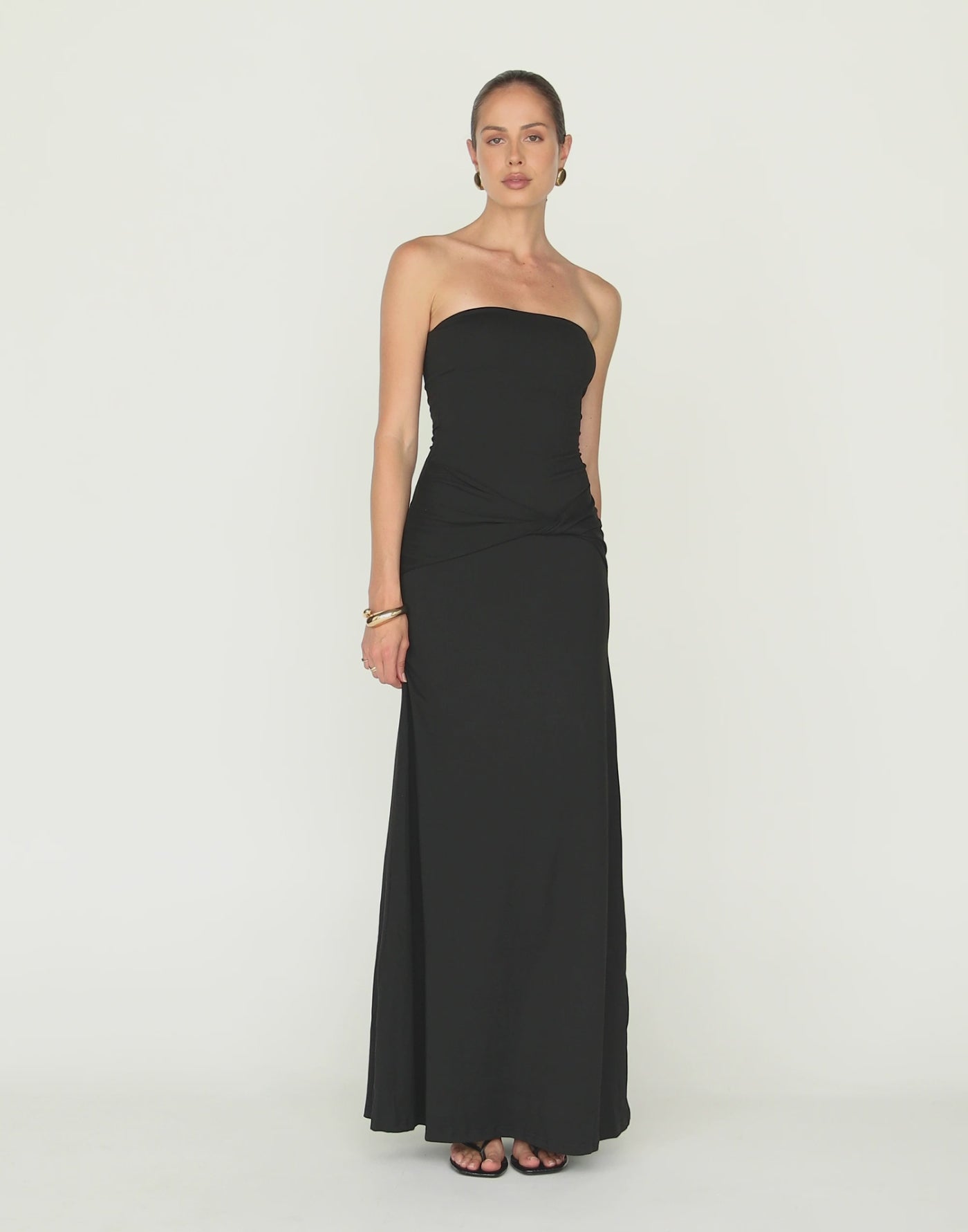 Edela Maxi Dress (Black)