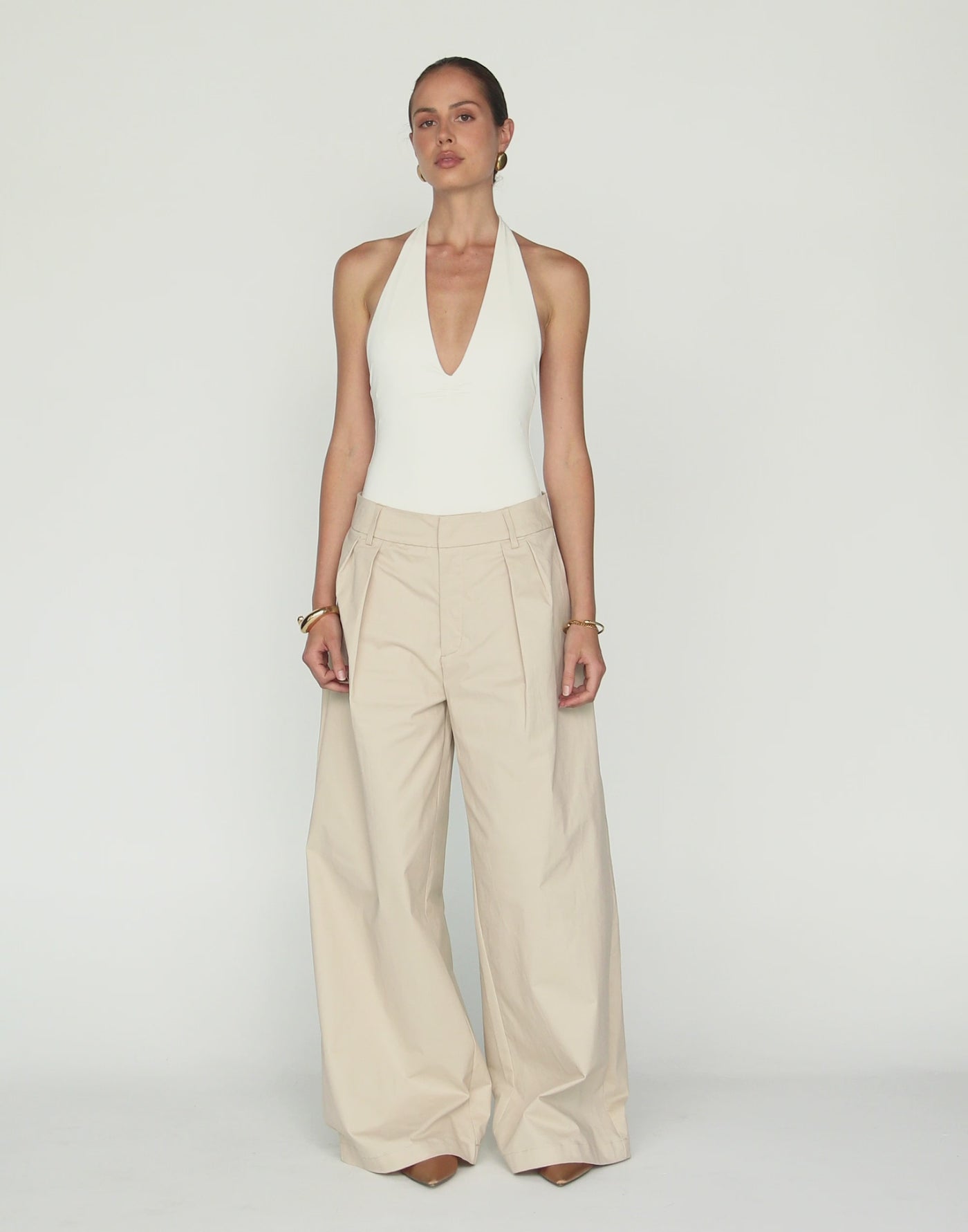 Joelle Pants (Beige)