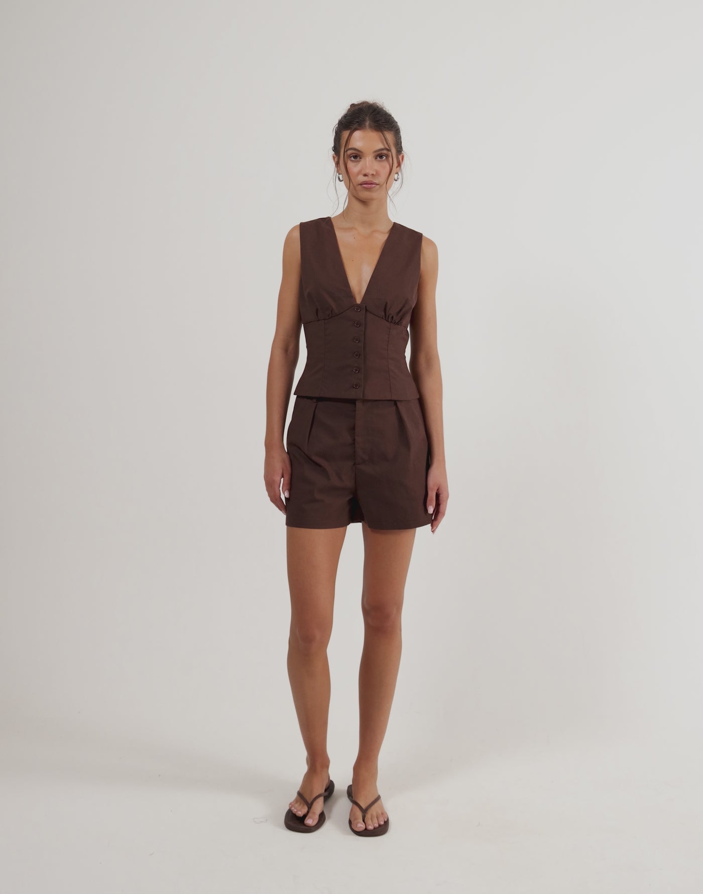 Nautical Shorts (Chocolate)