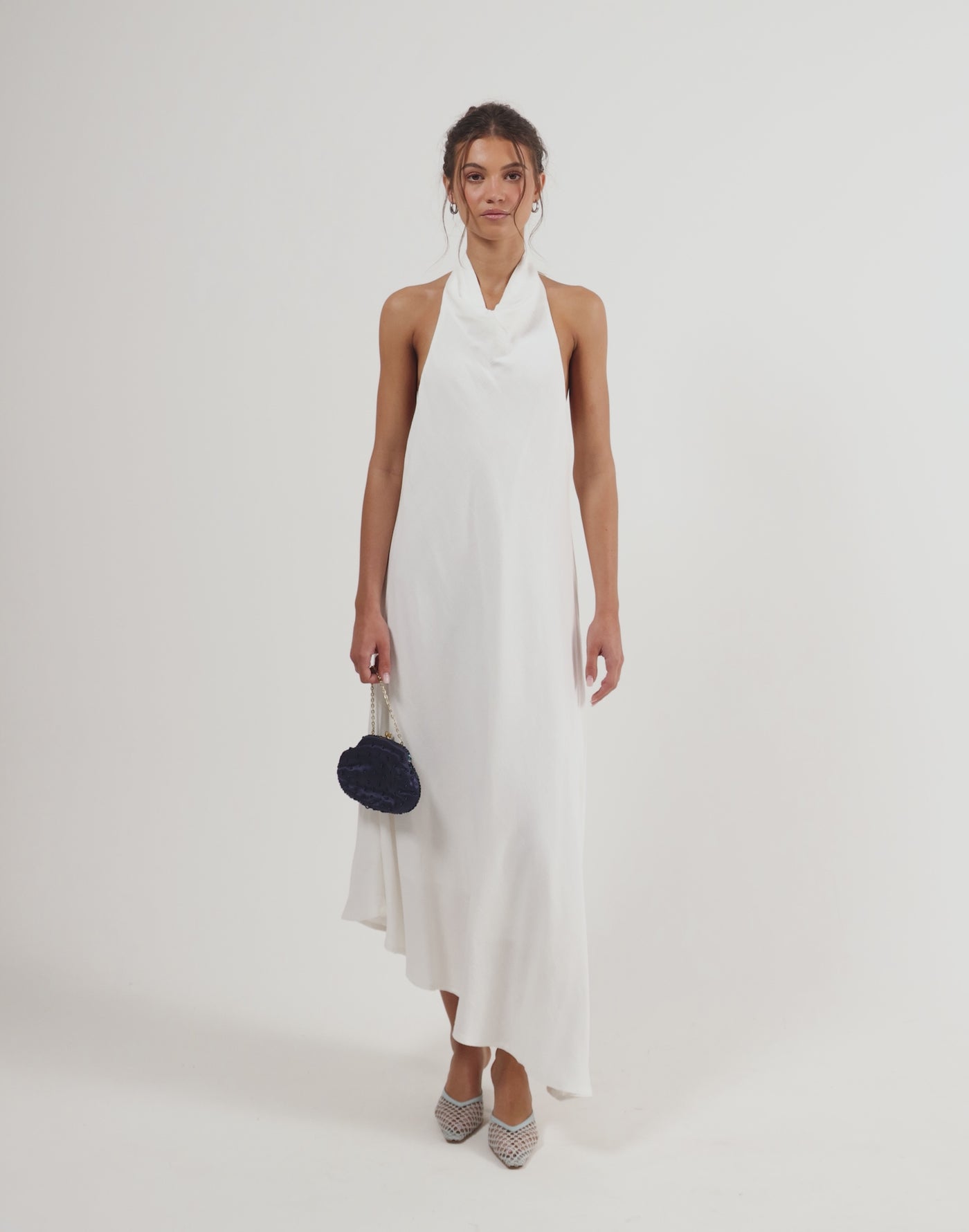 Mila Maxi Dress (Off White)