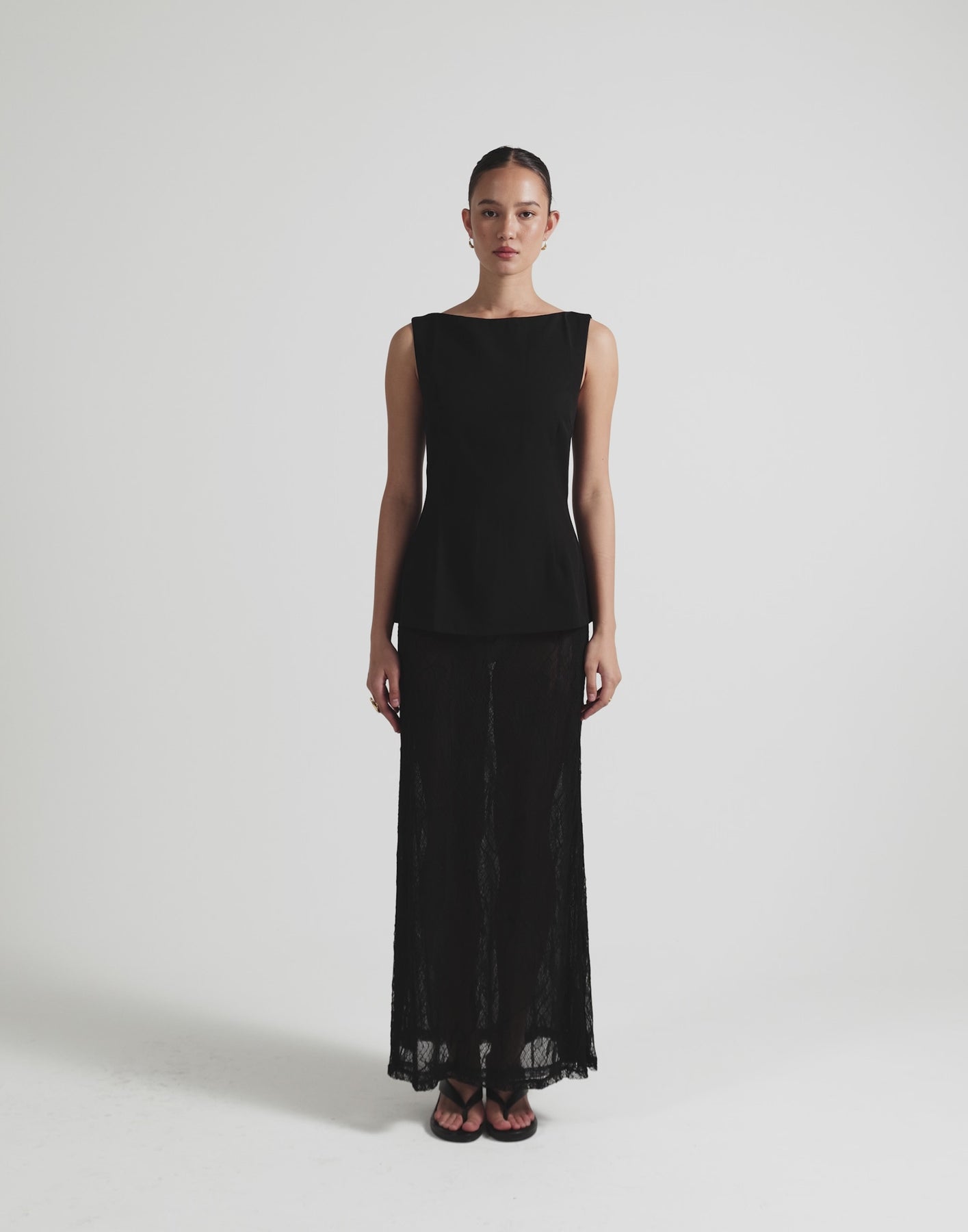 DITTE RONNIE top - Brown main image 1