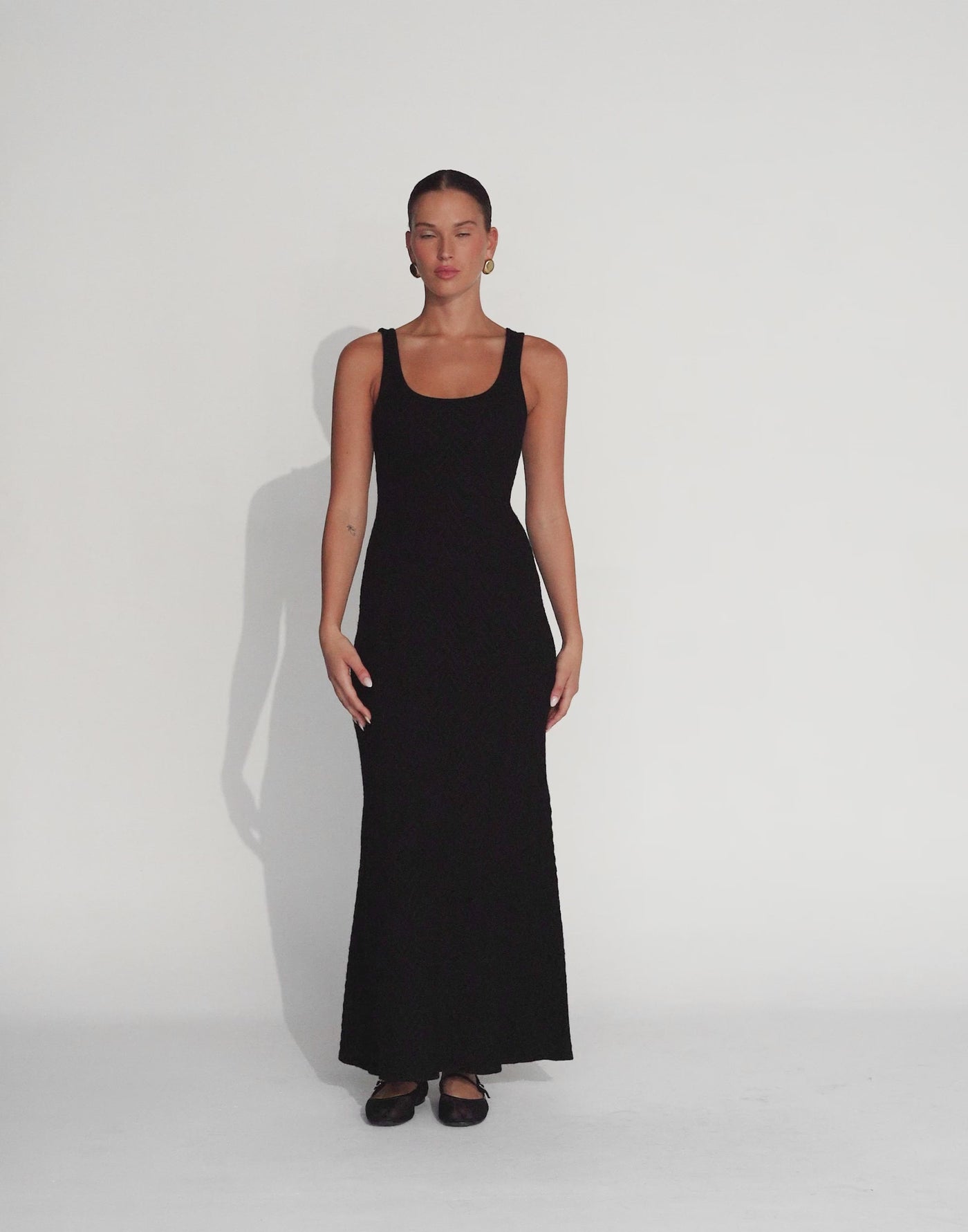 Jacqueline Maxi Dress (Black)