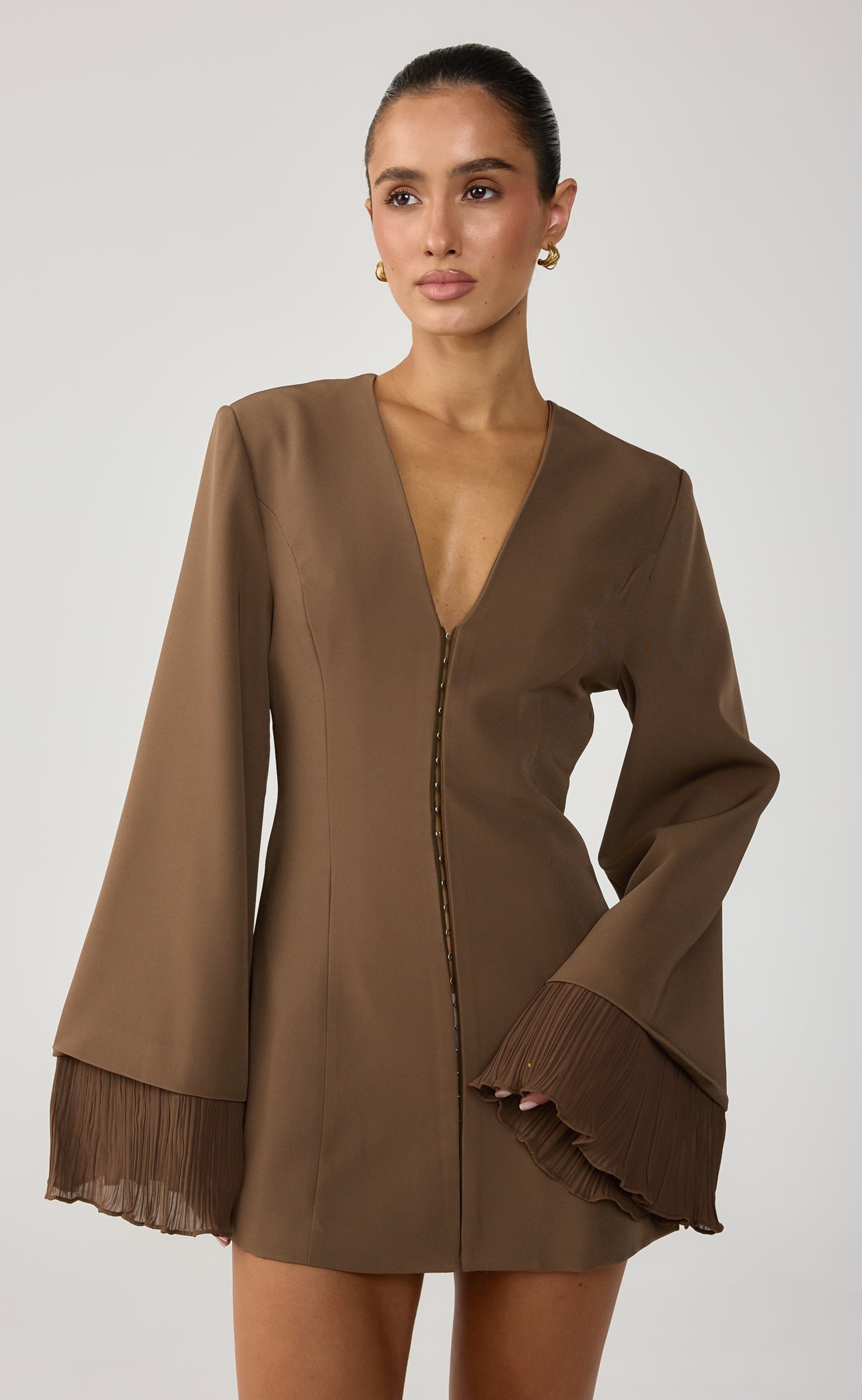 rae mini dress Rae Mini Dress (Mocha) – CHARCOAL